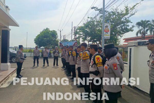 Polsek Tambelang Melaksanakan Apel Gelar Pasukan Dalam Rangka PAM Pilkada 2024