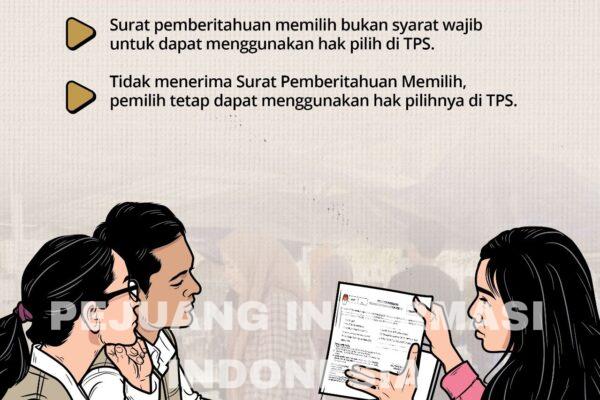 Belum Terima Surat Pemberitahuan Memilih? Ini Solusinya!