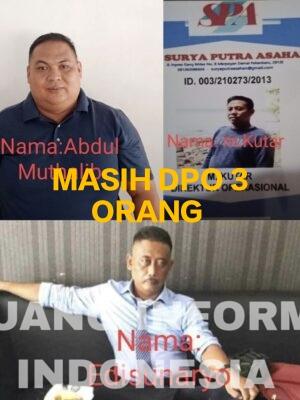 Tampang daptar Wajah DPO kepolisian di provinsi Riau