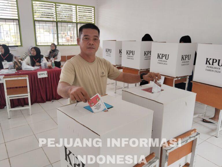 Pemilihan Umum di Desa Bukit Kemuning Berlangsung Aman dan Kondusif