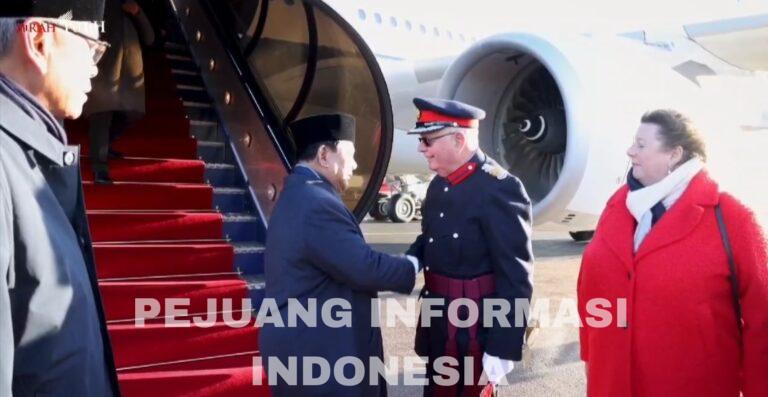 Diplomasi Peci Hitam: Presiden Prabowo Tiba di London untuk Perkuat Kerja Sama Bilateral