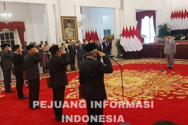 Presiden Resmi Melantik Pimpinan dan Dewan Pengawas KPK Periode 2024-2029