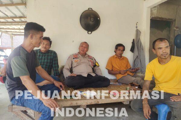 Bhabinkamtibmas Desa Sukadaya Melaksanakan Kunjungan Ke Warga.