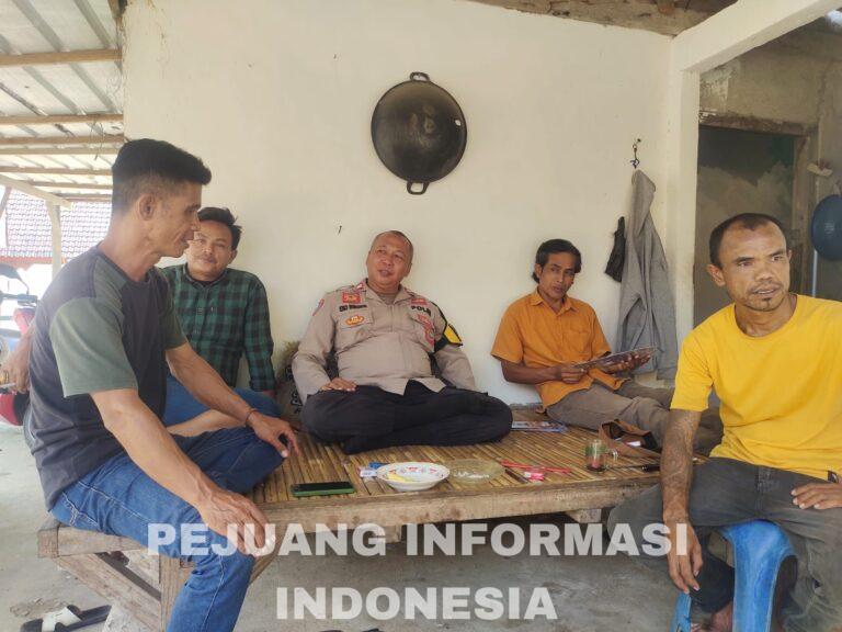 Bhabinkamtibmas Desa Sukadaya Melaksanakan Kunjungan Ke Warga.