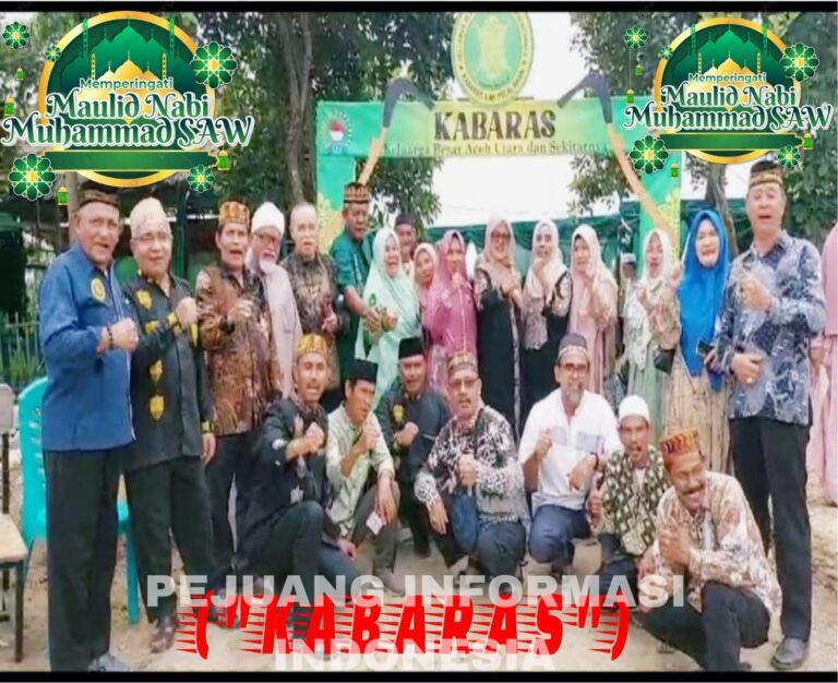 Paguyuban Keluarga Besar Aceh Utara & Sekitarnya (KABARAS)Memperingati Maulid Nabi Muhammad.Saw 1446 H Dengan Penuh Gembira