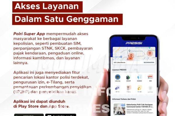 Polri Luncurkan “Super App” untuk Tingkatkan Layanan Digital kepada Masyarakat