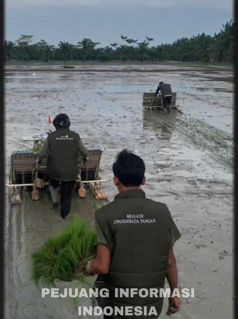 SobatTani, Brigade Pangan Apresiasi Penyaluran Alsintan dari Kementan