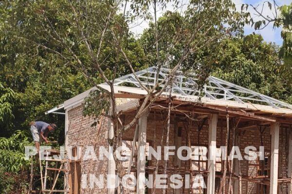 Pembangunan Pos Damkar Kampar Diduga Asal Jadi