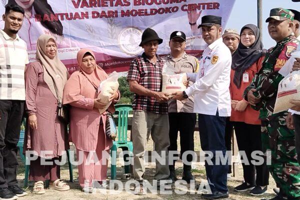 DPD Moeldoko Center Riau Launching Produk Pertanian Sorgum di Simpang Padang, Bengkalis