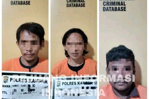 Satresnarkoba Polres Kampar Berhasil Bongkar Peredaran Sabu, 68,59 Gram Sabu Disita!