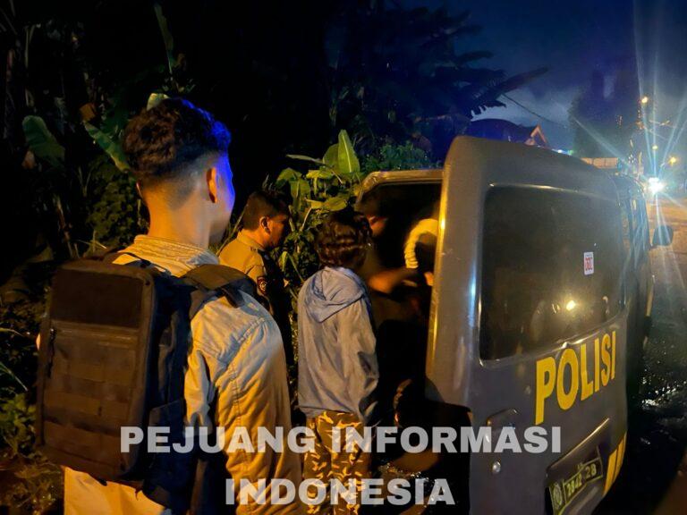 Patroli Presisi Amankan 4 Remaja Terduga Pelaku Tawuran di Medan Johor, Satu Golf Stik Disita