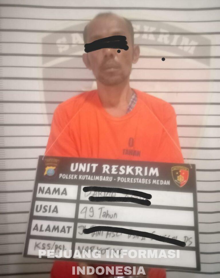 Opsnal Unit Reskrim Polsek Kutalimbaru Berhasil Diamankan Pelaku Penjual Narkoba Jenis Sabu-Sabu.