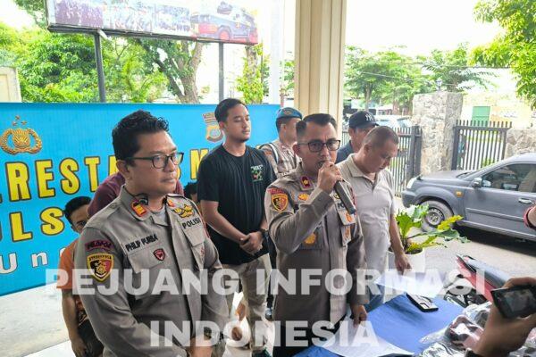 Polisi Tembak 2 Tersangka Residivis Specialis Bongkar Rumah di Sunggal.