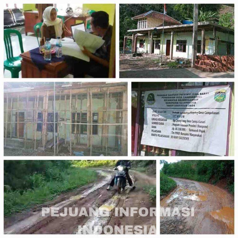 Diduga Oknum Kepala Desa Campakasari dan Kroninya Memotong Anggaran Bantuan Langsung Tunai ( BLT )Tahun 2024, untuk Kepentingan Kelompoknya