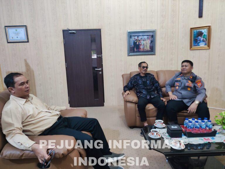 Kapolsek Medan Timur Silaturahmi Kampus Universitas UHN Universitas HKBP Nommensen.