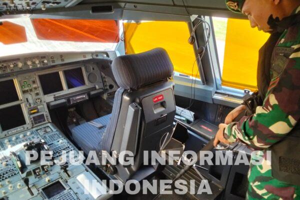 Cegah Ancaman Bom, Tim Jihandak Yonzipur 1/DD Sterilisasi Pesawat Saudi Arabian Airlines SVA 5688 di Bandara Kualanamu