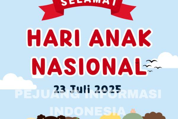 Kepala Desa Bukit Kemuning dan Karang Taruna Ucapkan Selamat Hari Anak Nasional 2025