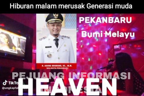 Aktivis Anti Narkoba dan Peduli Generasi Muda Riau Minta Kapolda Riau dan Pemko Pekanbaru Segera Tutup Permanen Heaven KTV Grand Central Hotel Pekanbaru*