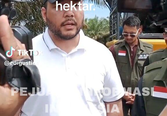 Heboh di TikTok! Niko Sianipar Akui Beli Lahan 401 Hektar di TNTN Pelalawan dari Orang Wilayat, Serahkan ke Satgas PKH dan Siap Taat Hukum