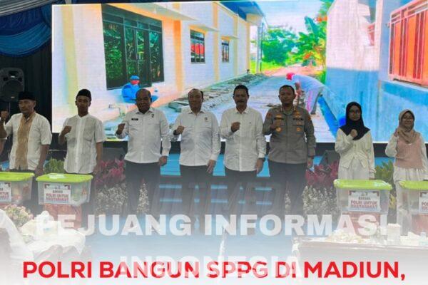 Polri Resmi Bangun SPPG Kanigoro untuk Layani 4.103 Siswa Penerima Program Makan Bergizi Gratis