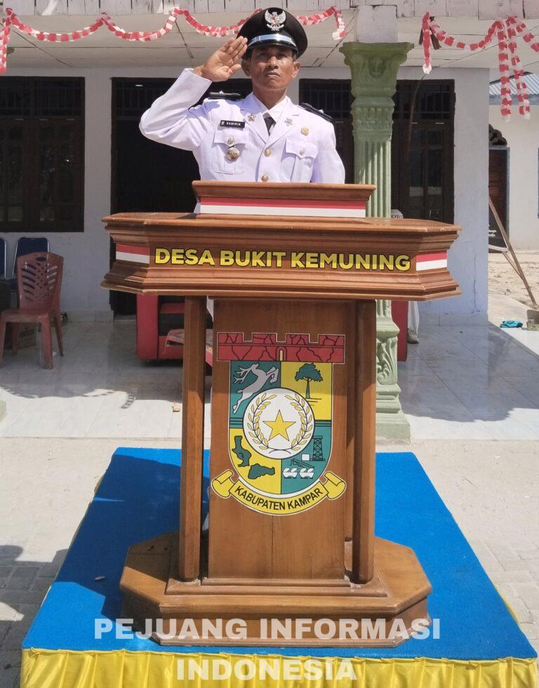 Bukit Kemuning Tumpah Ruah! Ribuan Warga Antusias Meriahkan HUT RI ke-80 di Depan Kantor Desa