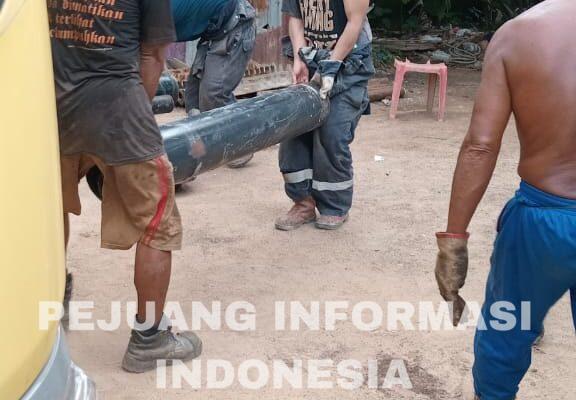 Pipa Minyak Diduga Dijual ke Gudang Besi Tua, Terlibat Oknum PT WKS?