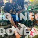 Senyuman Walesi Satgas Yonif 521/DY di Pos TNI Distrik Walesi