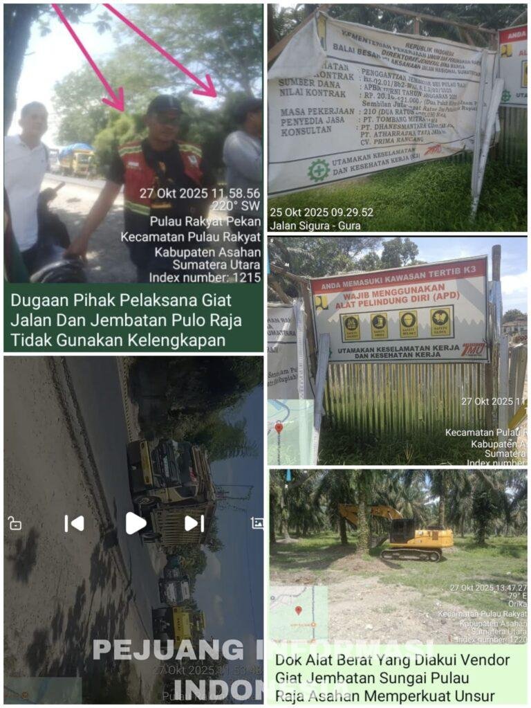 Alibi Vendor Dari Berapa Dugaan Giat Jalan Dan Jembatan Pulo Raja Senilai Diatas 20 Milyar Menyimpang Dan Rugikan Negara