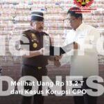Gunungan Uang Rp 13,25 Triliun Dipamerkan Kejagung di Hadapan Presiden Prabowo
